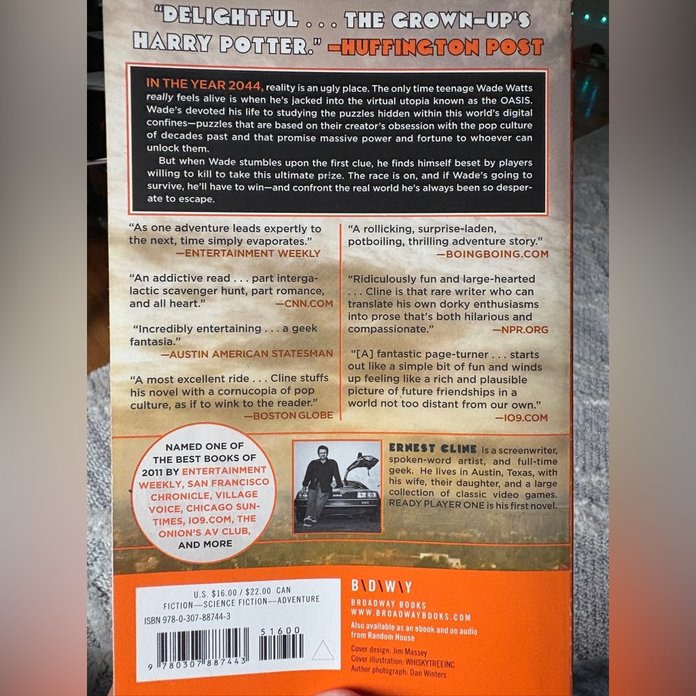 Ready Player One by Ernest Cline - Picture 2 of 2